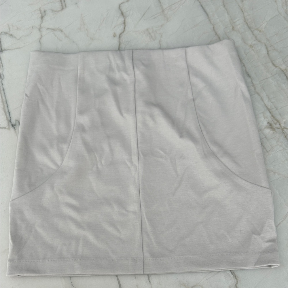 Victoria's Secret Light Gray Skirt NWT